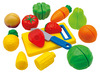 Voedingsset - imitatievoeding - Learning Resources Pretend & Play Sliceable Fruits & Veggies - velcro - gesneden fruit - set van 23 assorti