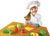 Voedingsset - imitatievoeding - Learning Resources Pretend & Play Sliceable Fruits & Veggies - velcro - gesneden fruit - set van 23 assorti