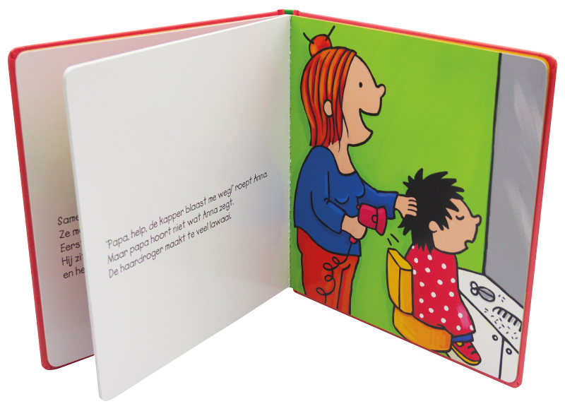 Boek - Anna - Anna bij de kapper - per stuk