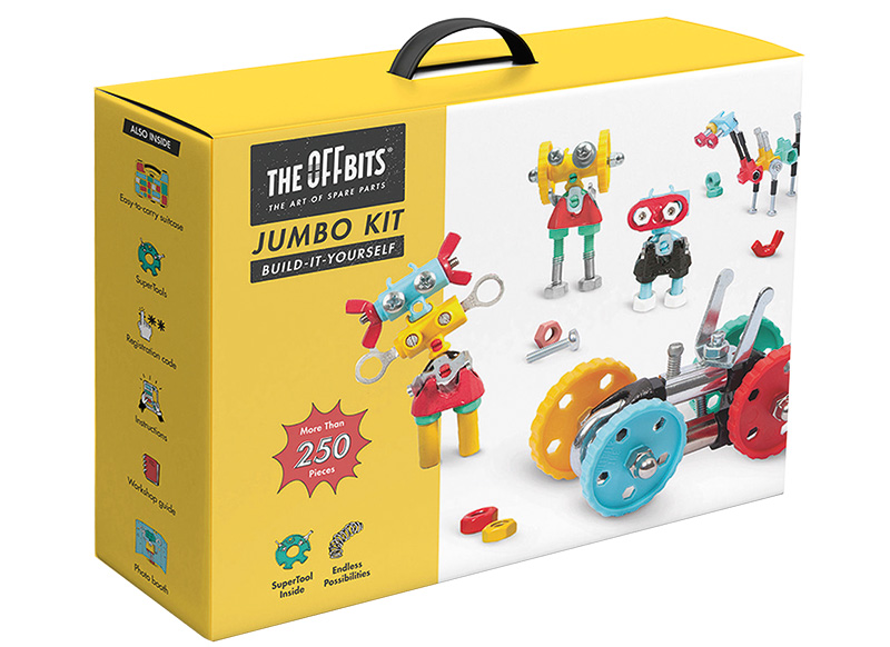 Bouwset - The Offbits Jumbo Kit - set van 250
