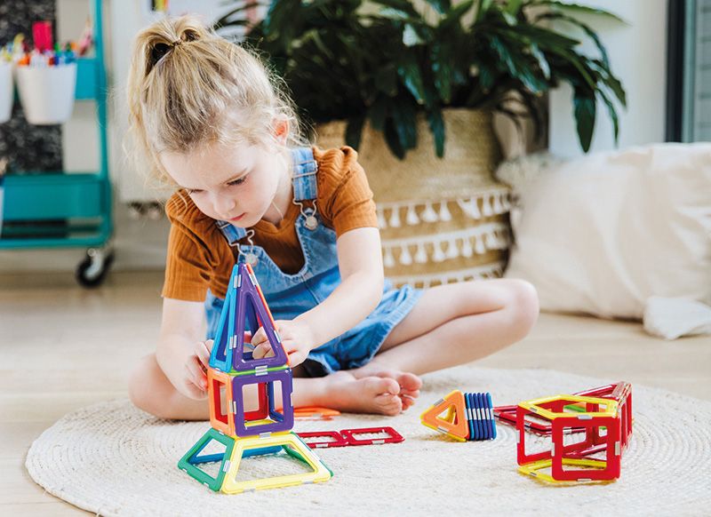 Bouwset - Geosmart Geoshapes Educational - voordeelpakket - magnetisch - set van 100