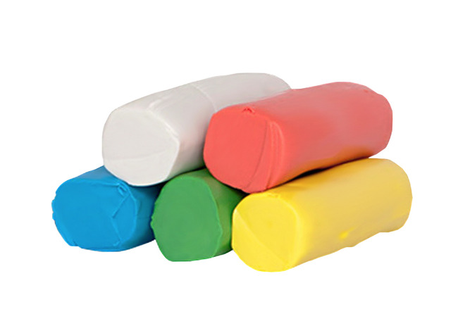 Boetseren - plasticine - modelleerpasta - Creall - Super Soft - 1,75 kg - per kleur - set van 5 assorti