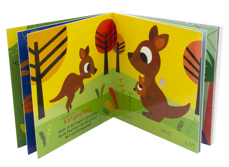 Boek - geluidenboekje - dierencarnaval - per stuk