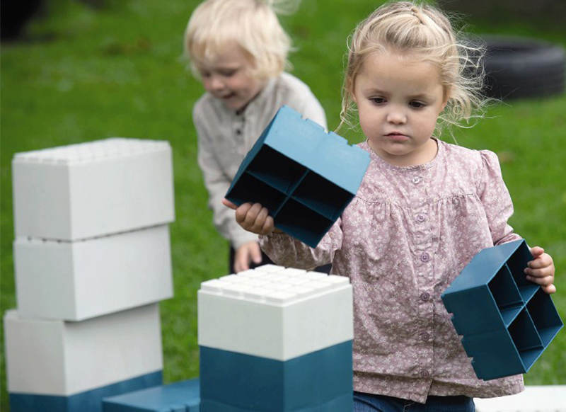 Constructie - blokken - xxl - Dantoy - eco bouwblokken set van 26