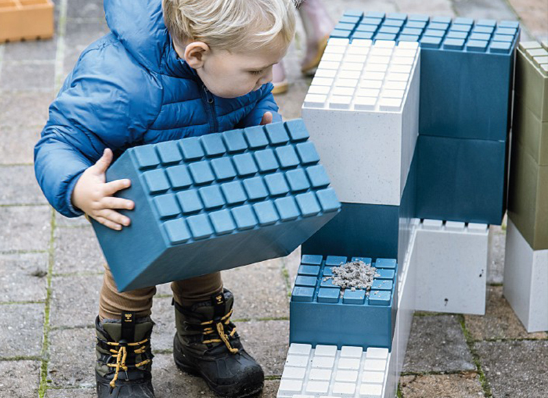 Constructie - blokken - xxl - Dantoy - eco bouwblokken set van 26