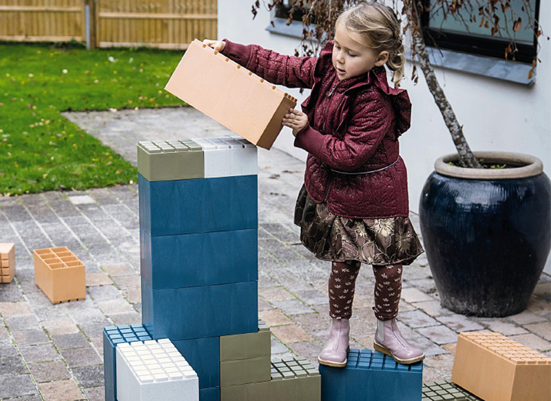 Constructie - blokken - xxl - Dantoy - eco bouwblokken set van 26