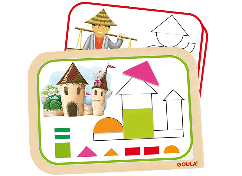 Kleur en vorm - figuren - Goula - Magnetic Shapes - magnetisch - per spel