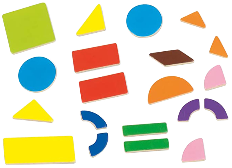 Kleur en vorm - figuren - Goula - Magnetic Shapes - magnetisch - per spel