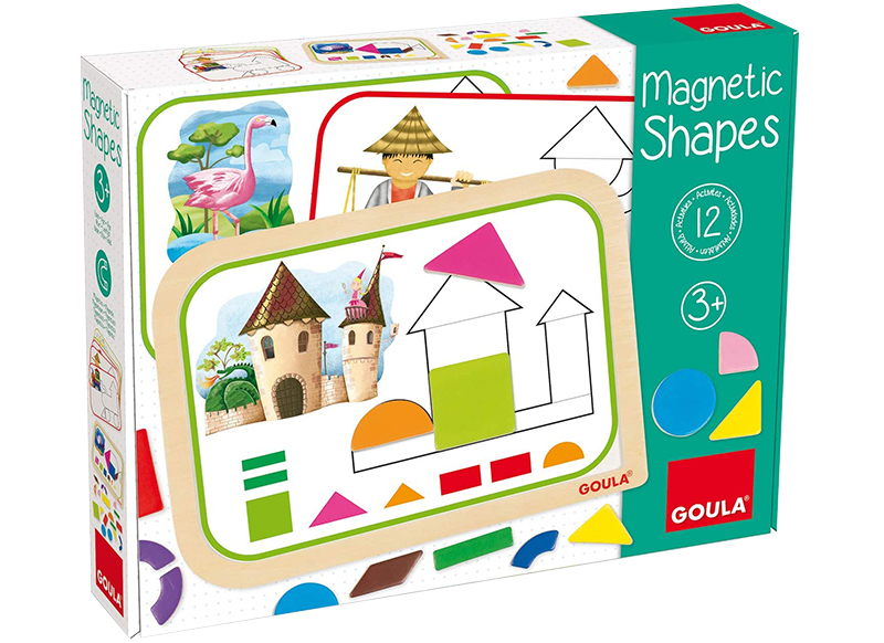 Kleur en vorm - figuren - Goula - Magnetic Shapes - magnetisch - per spel