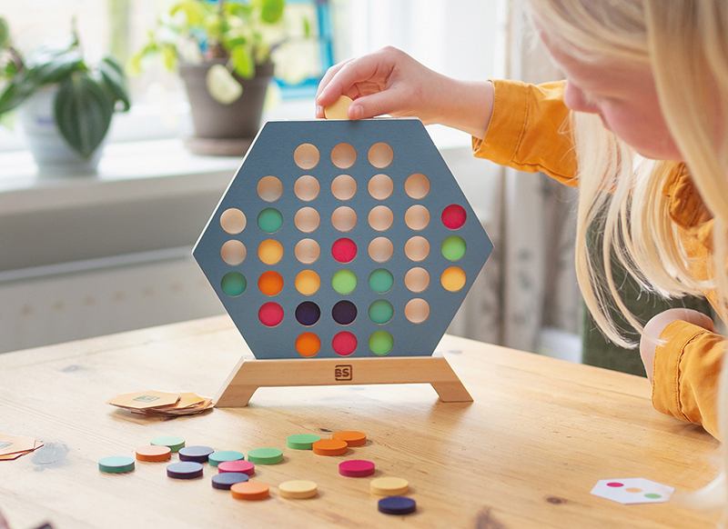 Spel - gezelschapsspel - 3 op een rij - strategisch spel - per spel