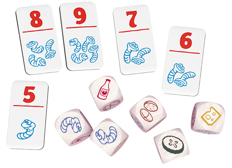 Spellen - 999 Games - regenwormen