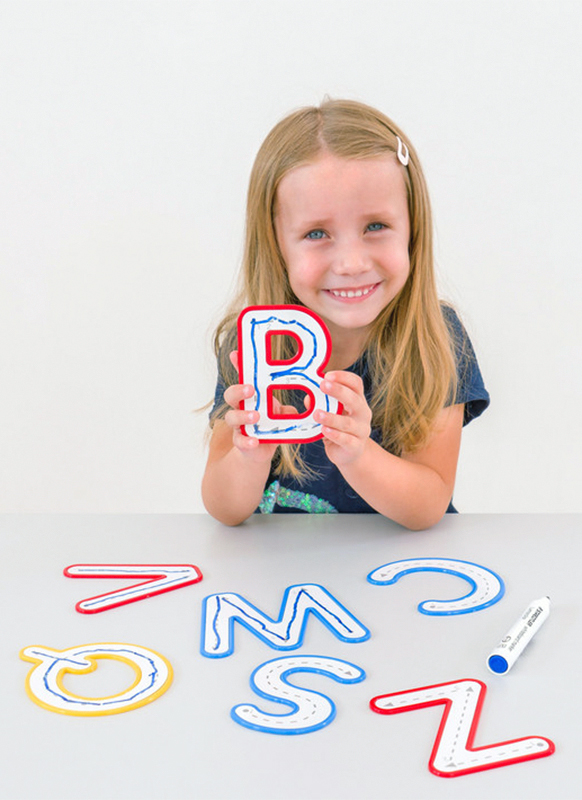 Letters - schrijfletters - alfabet - set van 36 assorti