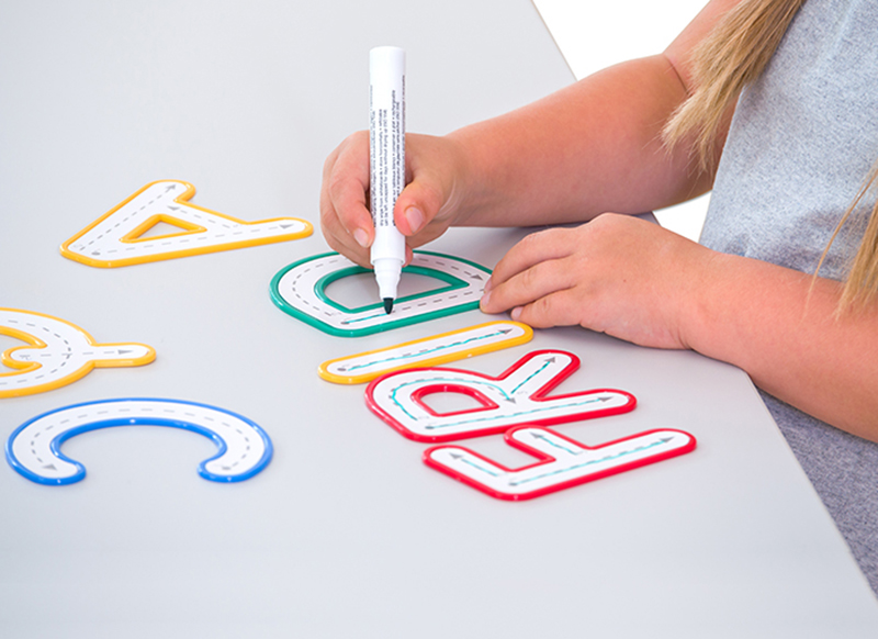 Letters - schrijfletters - alfabet - set van 36 assorti