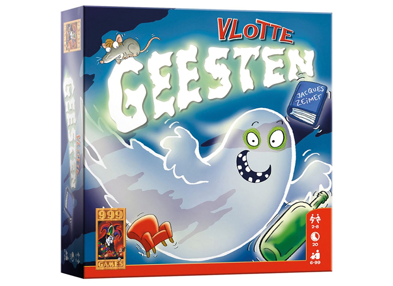 Spellen - kaartspel - 999 Games - vlotte geesten