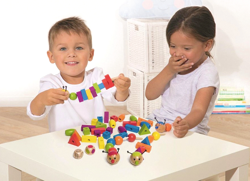 Kleur en vorm - Beleduc - Rondo Vario - rups - per spel