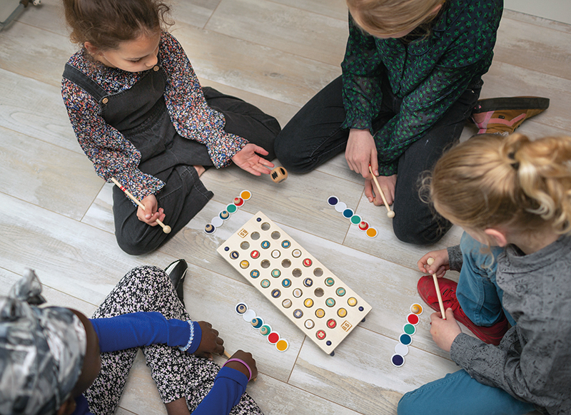 Spel - kleur en vorm - BS Toys Whack a shape - per spel