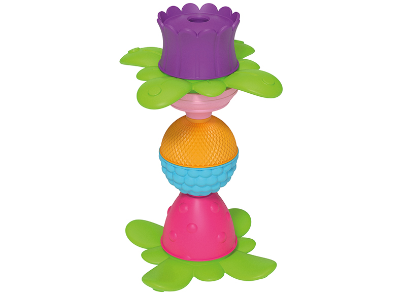 Eerste speelgoed - fijne motoriek - snap beads - Lalaboom - 24 stuks