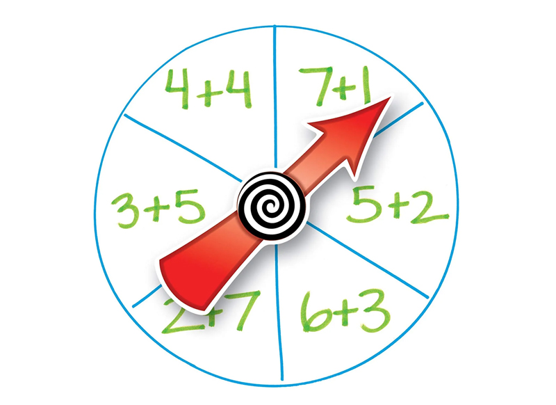 Spinners - Educational Insights Spinzone Magnetic Whiteboard Spinners - groot - magnetisch - set van 3 assorti