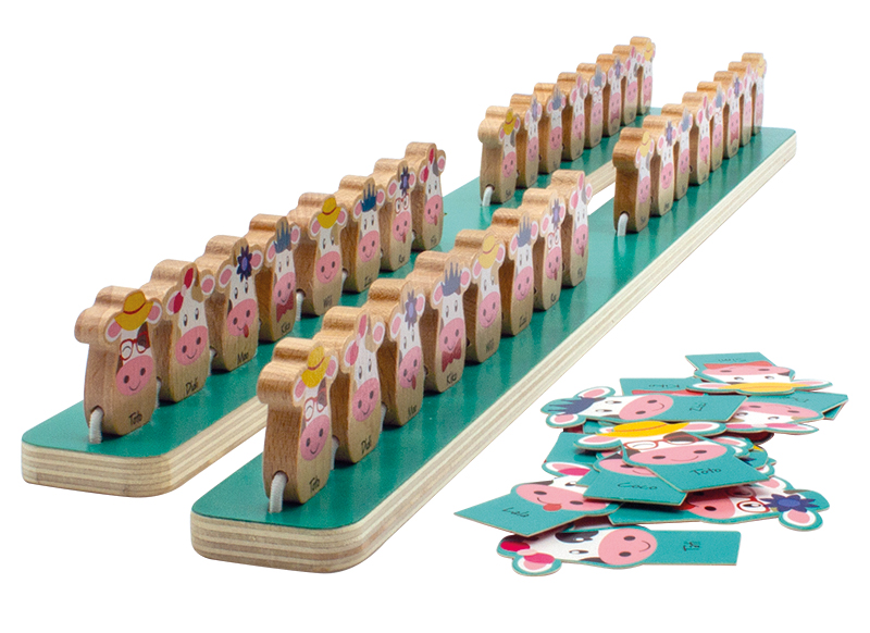 Spel - gezelschapsspel - BS Toys Which Cow am I? - zoek de koe - observatie - per spel