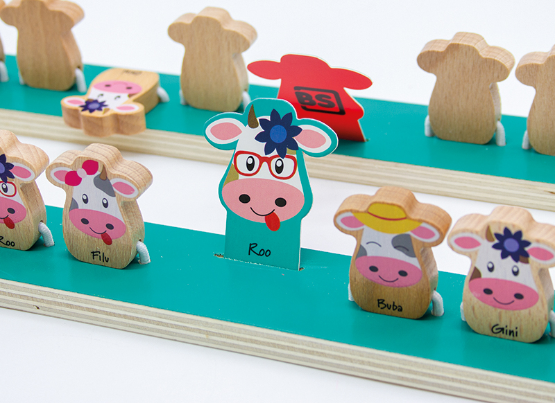 Spel - gezelschapsspel - BS Toys Which Cow am I? - zoek de koe - observatie - per spel