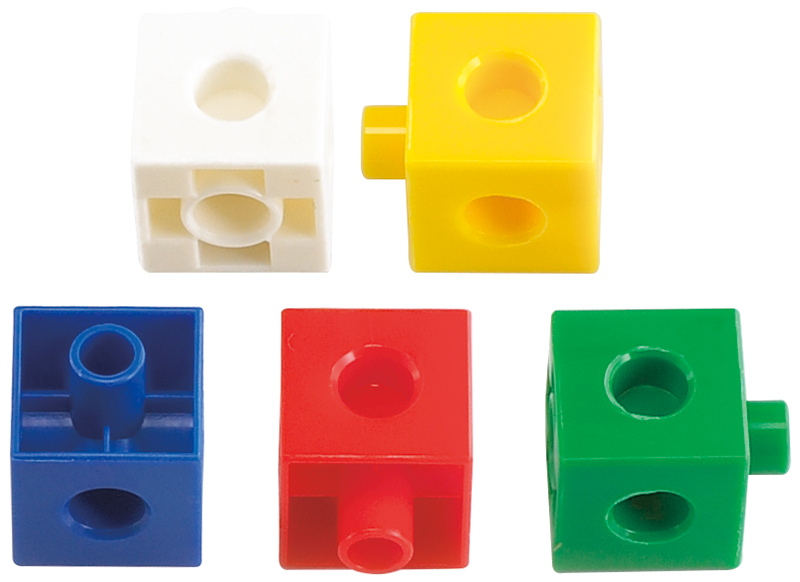 Bouwset - EDX Education Linking Cubes - linkblokken - set van 400