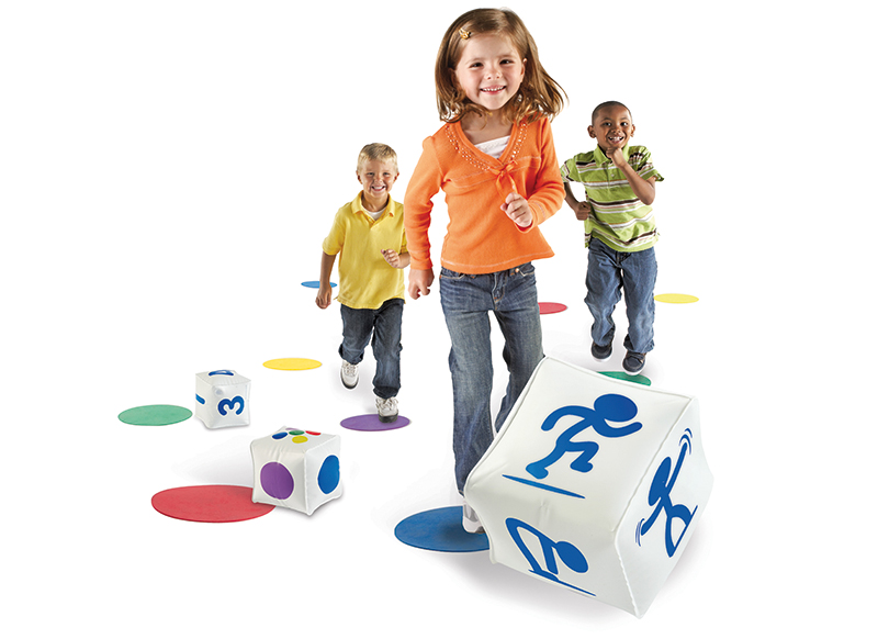 Bewegen - Learning Resources Ready, Set, Move Classroom Activity Set - per spel