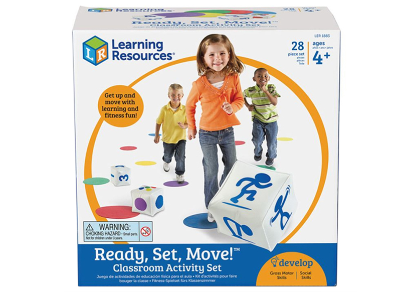 Bewegen - Learning Resources Ready, Set, Move Classroom Activity Set - per spel