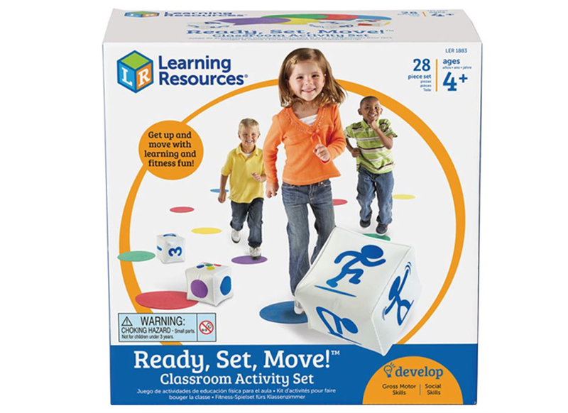 Spel - Learning Resources Ready, Set, Move Classroom Activity Set - bewegen - per spel