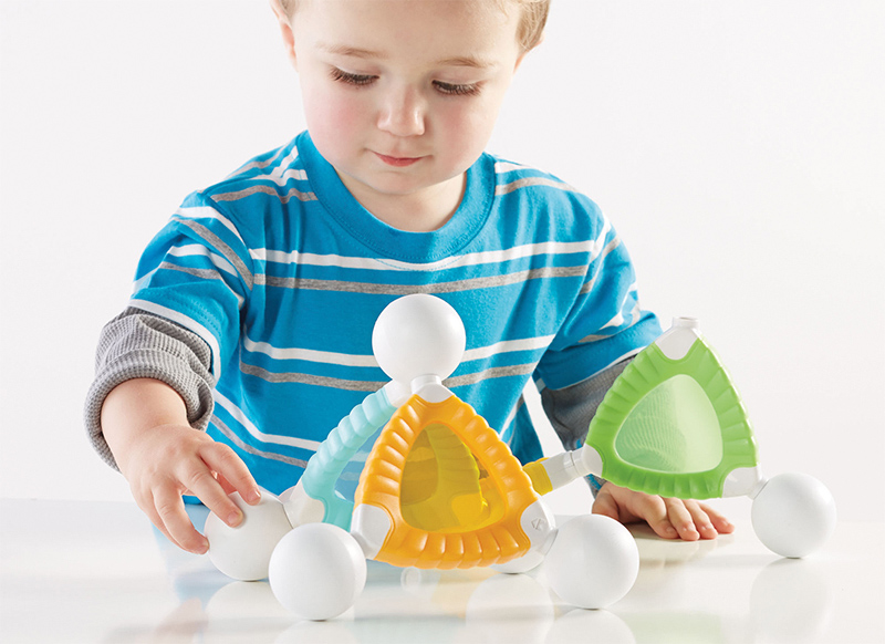 Eerste speelgoed - magnetisch - Guide craft - grippies - windows - 24 stuks
