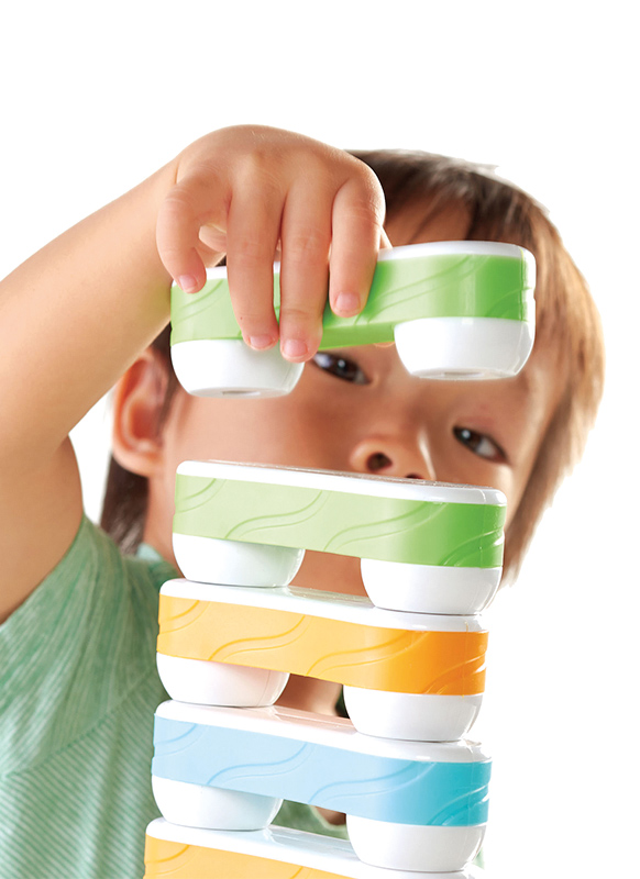Eerste speelgoed - magnetisch - Guide craft - grippies - links - 24 stuks