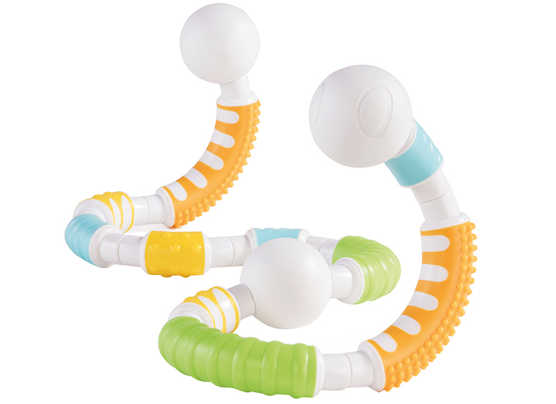 Eerste speelgoed - magnetisch - Guide craft - grippies - curves- 30 stuks