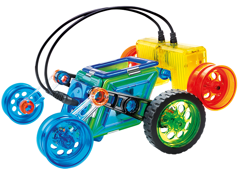 Bouwset - voertuigen - Geosmart - Flip Bot - per set