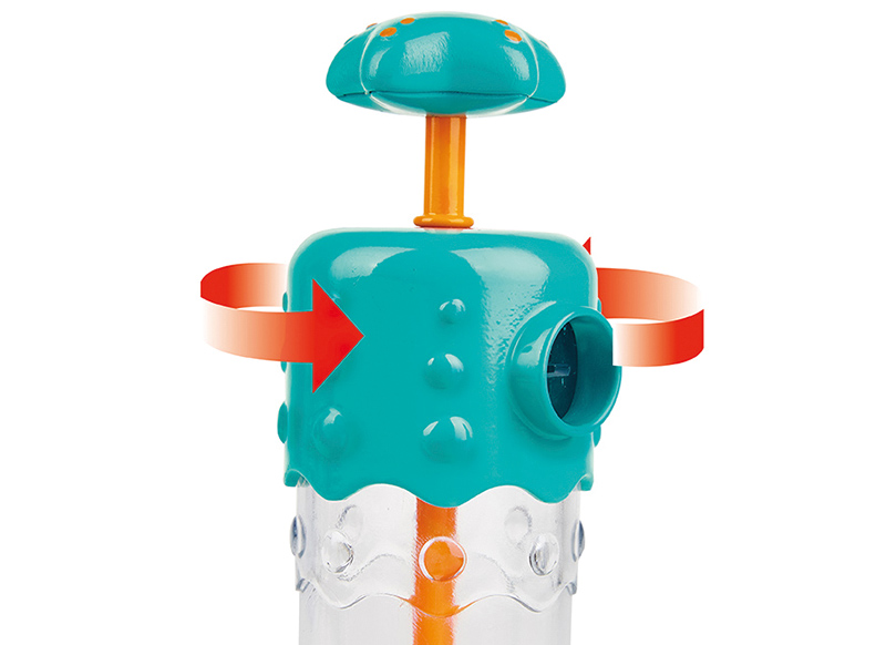 Zand en water - Hape - multi spuit - per stuk