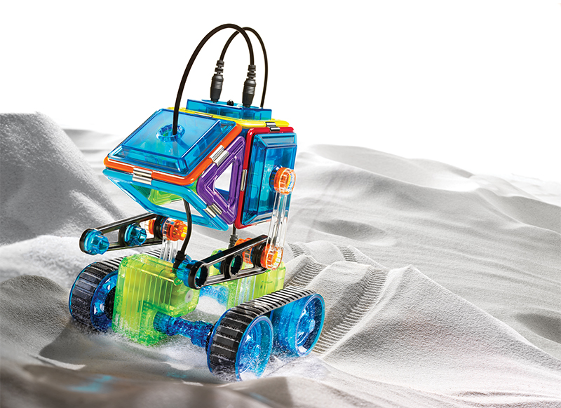 Bouwset - voertuigen - Geosmart - Moon Lander - magnetisch - per set