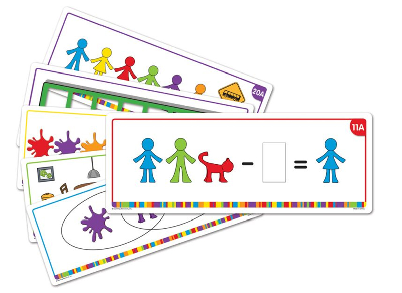 Sociaal-emotioneel - Learning Resources All About Me Family Counters Activity Cards - sorteren - alles over mij - opdrachtkaarten voor MX6081 - set van 21 assorti