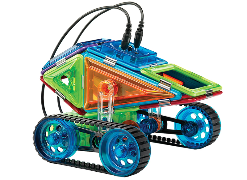Bouwset - voertuigen - Geosmart - Mars Explorer - magnetisch - per set