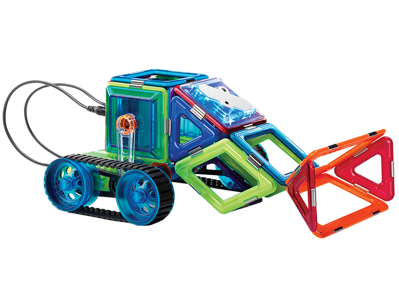 Bouwset - voertuigen - Geosmart - Mars Explorer - magnetisch - per set