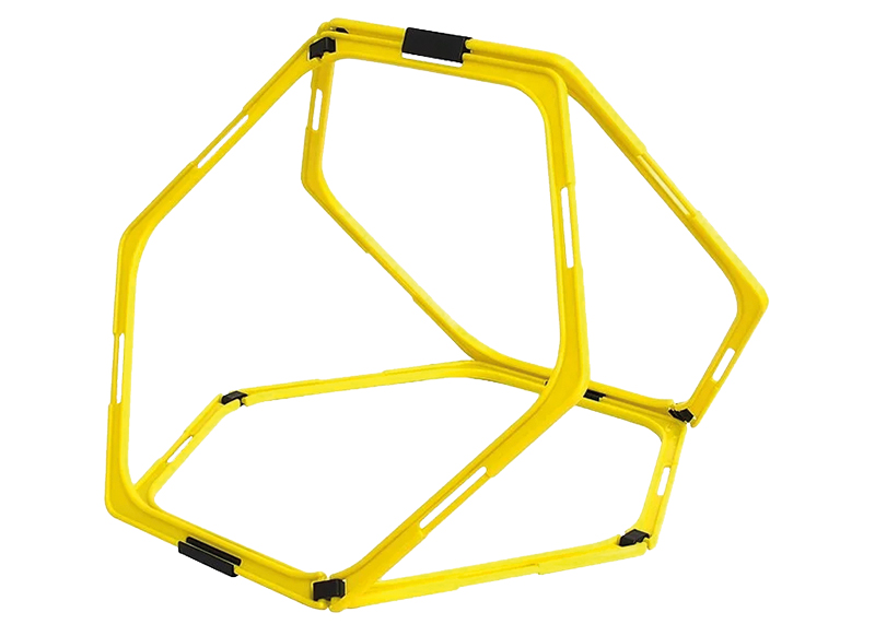 Evenwichtsparcours - Megaform Hexagonal Agility Ring Set - zeshoekige behendigheidsringen -  per set