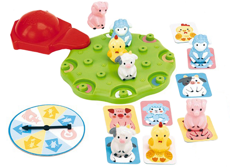 Spel - Educational Insights Barnyard Bounce Game - per stuk