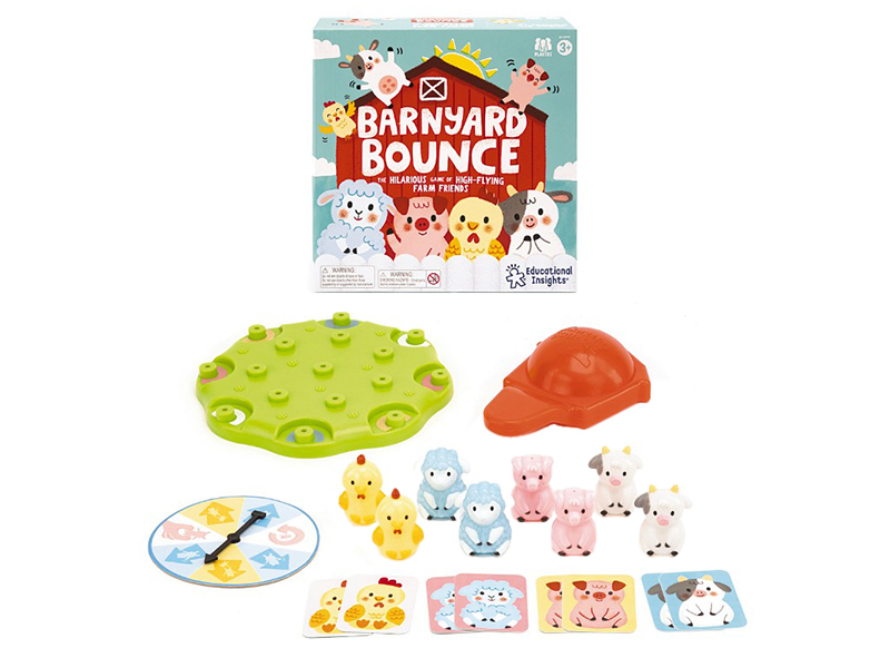 Spel - Educational Insights Barnyard Bounce Game - per stuk