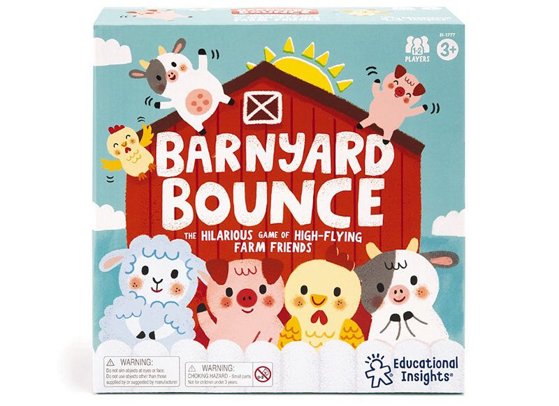 Spellen - Learning Resources  - barnyard bounce spel