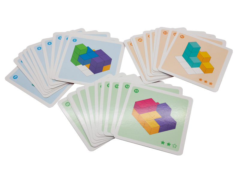Denkspel - Djeco - Cubissimo - kleurrijke kubus - per spel
