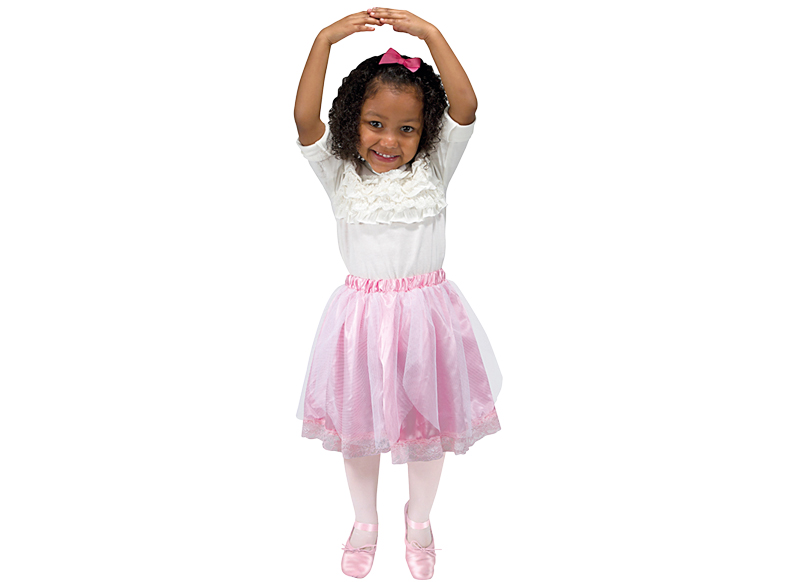 Kleding - verkleedkledij - Melissa & Doug - rok - tutu - ballerina - set van 4 assorti