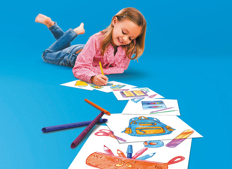 Potloden - kleurpotloden - Maped Color'Peps Infinity - driehoekig - set van 12 assorti