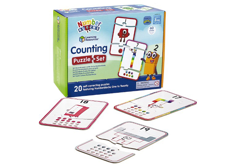 Spel - telspel - Learning Resources Numberblocks Counting Puzzle Set - per set
