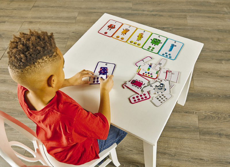 Spel - telspel - Learning Resources Numberblocks Counting Puzzle Set - per set