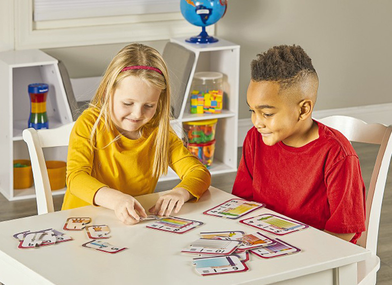 Eerste telspellen - Learning Resources  - optellen en aftrekken, puzzelset