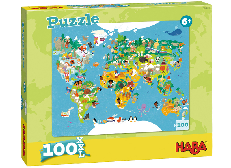 Puzzels - Haba - de wereld