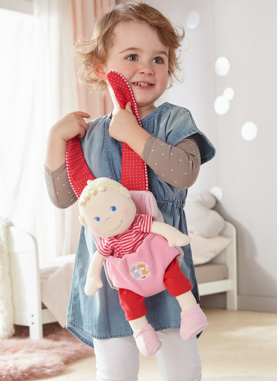 Poppen - accessoires - Haba - draagzak Jule - per stuk