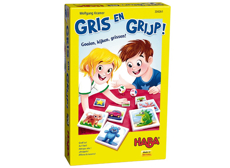 Spellen - Haba - gris & grijp